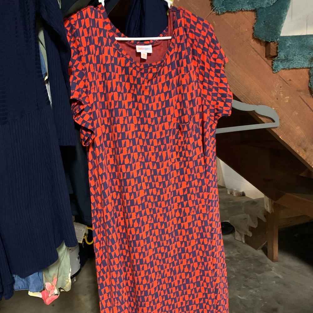 LulaRoe plus Size Women’s dress